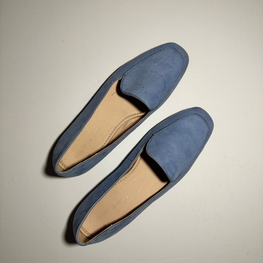 Kelly and Katie Blue Flats